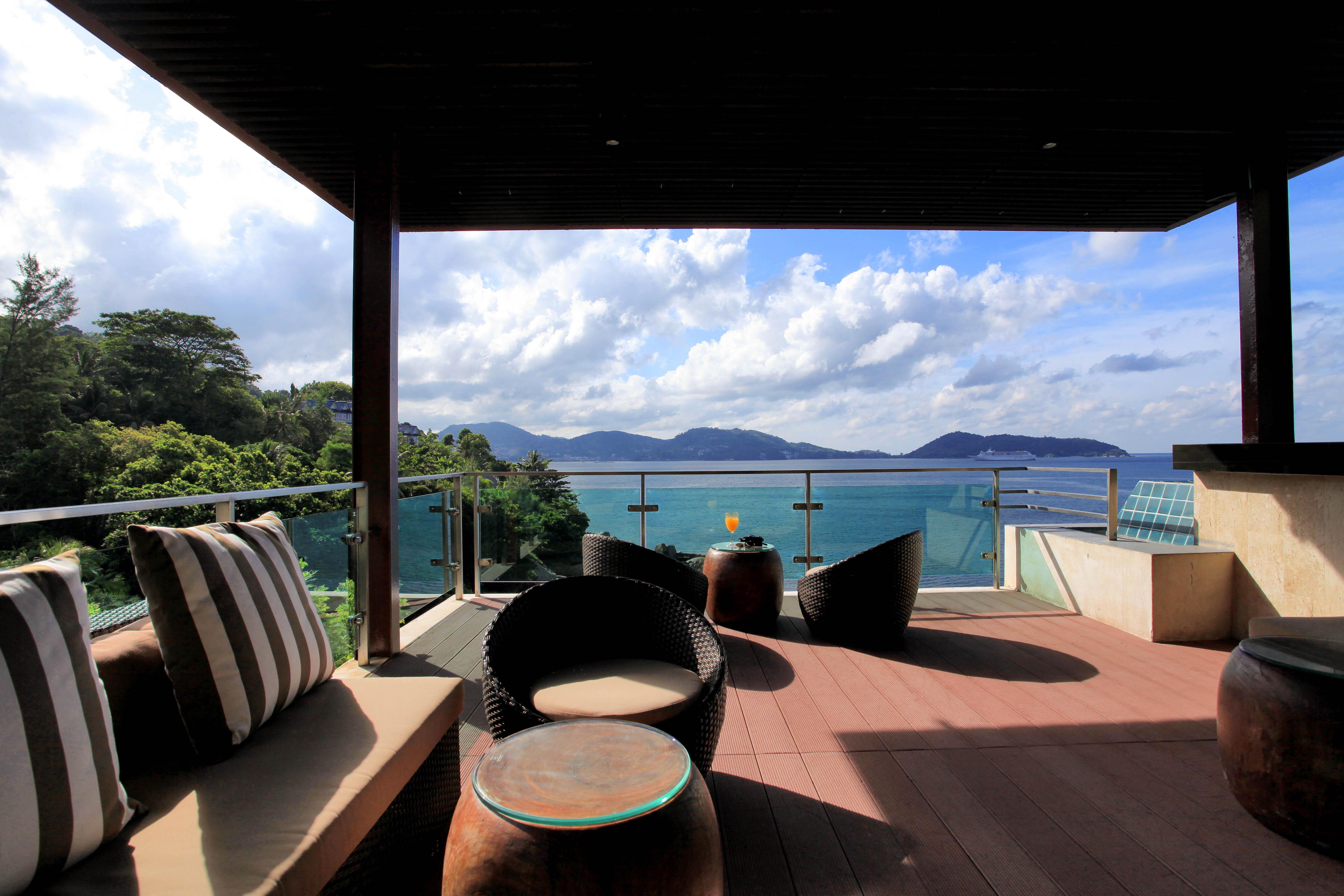 Zenmaya Oceanfront Phuket, Trademark Collection By Wyndham Patong Bagian luar foto View from the hotel