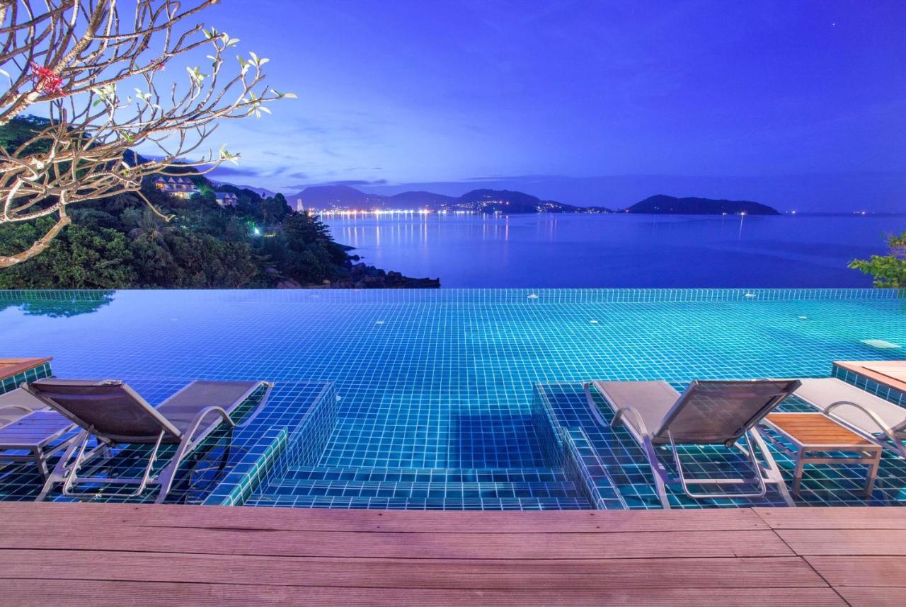 Zenmaya Oceanfront Phuket, Trademark Collection By Wyndham Patong Bagian luar foto Infinity pool at a resort in Phuket, Thailand